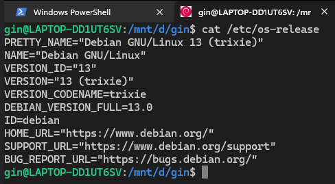 wsl-debian-os-release